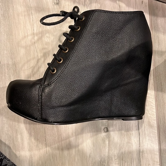 Jeffrey Campbell 99 Tie Wedge - Size 7 - Picture 4 of 17